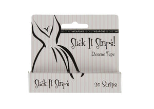 Secret Weapons - Fashion Essentials Stick It Strips (20 Per Pack) Clear