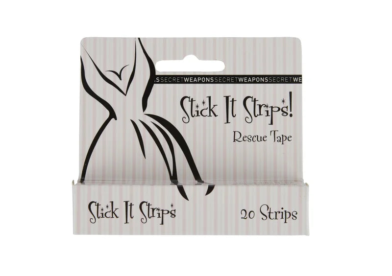 Secret Weapons - Fashion Essentials Stick It Strips (20 Per Pack) Clear