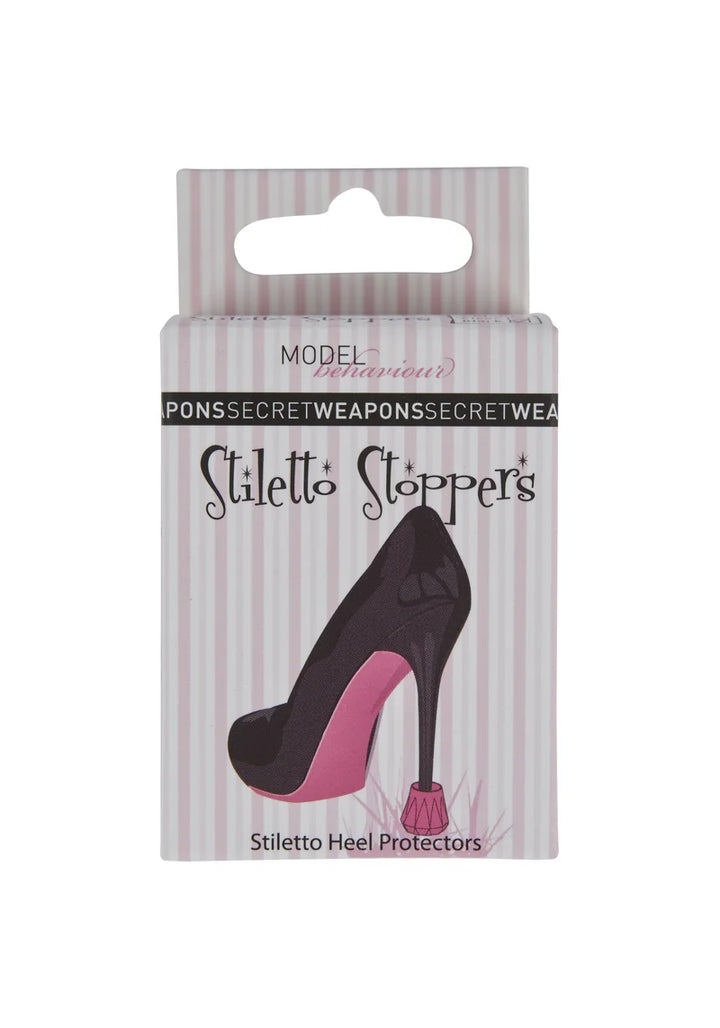 Secret Weapons - Twinkle Toes Stiletto Stoppers Black