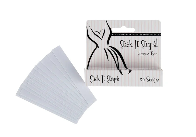 Secret Weapons - Fashion Essentials Stick It Strips (20 Per Pack) Clear