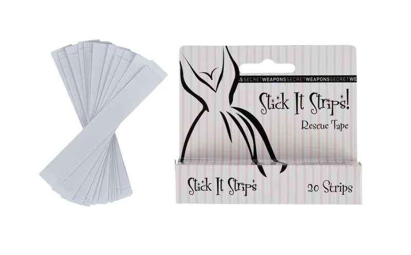 Secret Weapons - Fashion Essentials Stick It Strips (20 per Pack) Clear