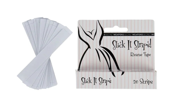 Secret Weapons - Fashion Essentials Stick It Strips (20 per Pack) Clear