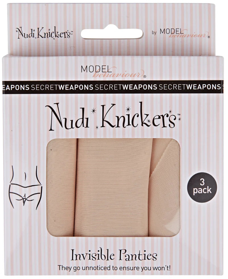 Secret Weapons - Nudi Knickers 3 Pack Nude