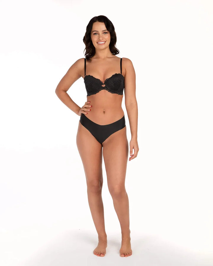 Secret Weapons - Nudi Knickers 3 Pack Black
