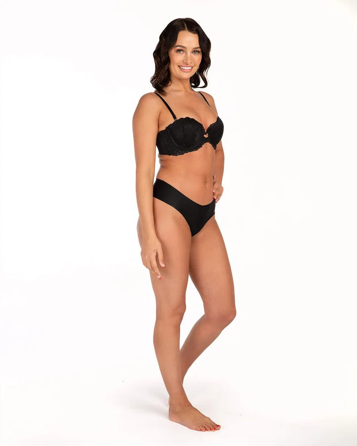 Secret Weapons - Nudi Knickers 3 Pack Black