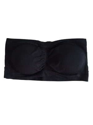 Secret Weapons - Simply Shapely Bandeau Bra Black