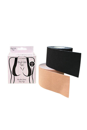 Secret Weapons - Fashion Essentials Fabric Boob Lift Tape (5 Metre Roll) Black