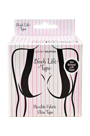 Secret Weapons - Fashion Essentials Fabric Boob Lift Tape (5 Metre Roll) Black