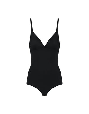 ByeBra - Sculpting Shapewear (Strong Support) Sculpting Bodysuit Padded Wire Free Black
