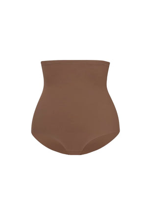 ByeBra - Sculpting Shapewear (Strong Support) Sculpting High Waist Brief Cocoa