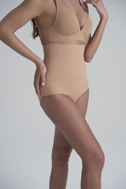 ByeBra - Sculpting Shapewear (Strong Support) Sculpting High Waist Brief Honey