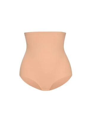 ByeBra - Sculpting Shapewear (Strong Support) Sculpting High Waist Brief Honey