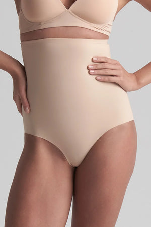 ByeBra - Sculpting Shapewear (Strong Support) Sculpting High Waist Brief Beige
