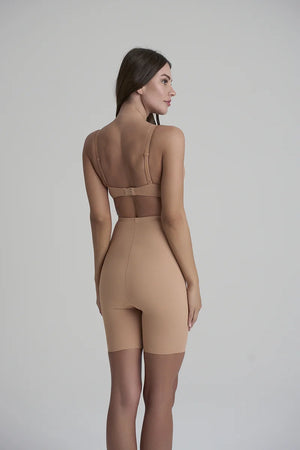 ByeBra - Sculpting Shapewear (Strong Support) Sculpting High Waist Short Honey