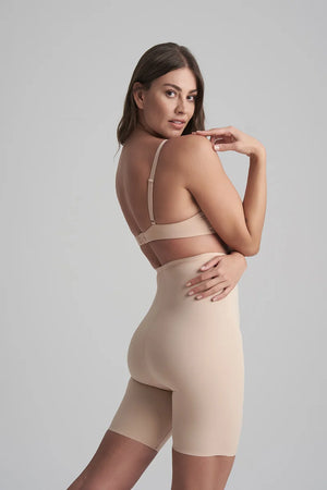 ByeBra - Sculpting Shapewear (Strong Support) Sculpting High Waist Short Beige