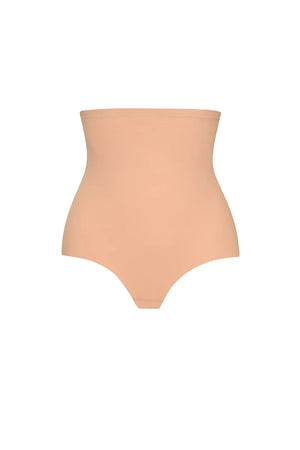 ByeBra - Sculpting Shapewear (Strong Support) Sculpting High Waist Thong Honey