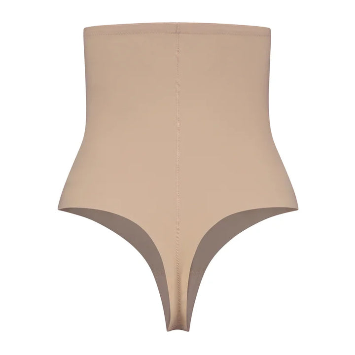 ByeBra - Sculpting Shapewear (Strong Support) Sculpting High Waist Thong Beige