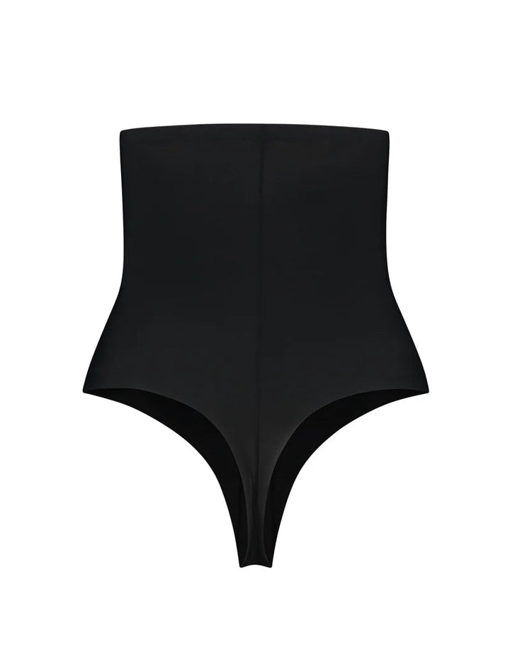 ByeBra - Sculpting Shapewear (Strong Support) Sculpting High Waist Thong Black