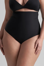 ByeBra - Sculpting Shapewear (Strong Support) Sculpting High Waist Thong Black