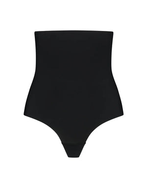 ByeBra - Sculpting Shapewear (Strong Support) Sculpting High Waist Thong Black