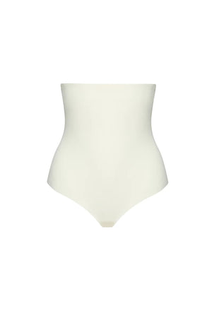 ByeBra - Sculpting Shapewear (Strong Support) Sculpting High Waist Thong Ivory