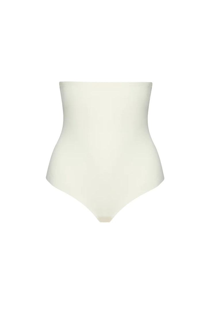ByeBra - Sculpting Shapewear (Strong Support) Sculpting High Waist Thong Ivory