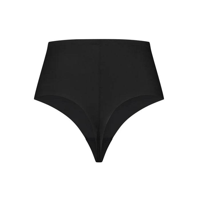 ByeBra - Sculpting Shapewear (Strong Support) Sculpting Mid Waist Thong Black