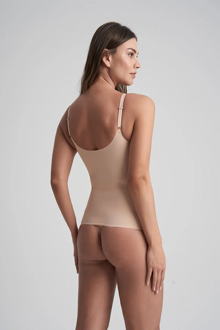 ByeBra - Sculpting Shapewear (Strong Support) Sculpting Singlet Beige