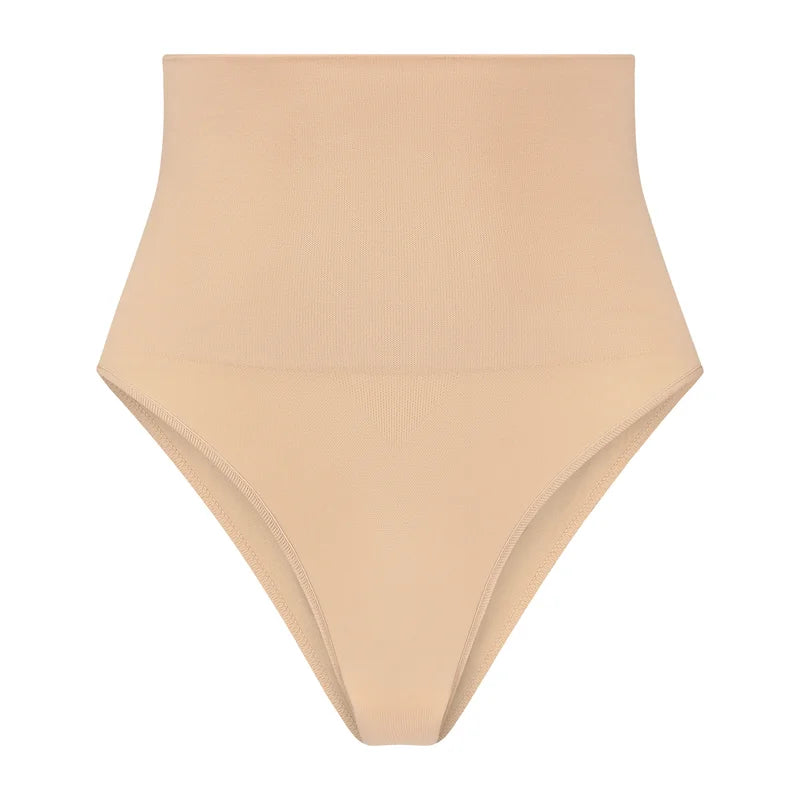 ByeBra - Seameless Shapewear (Strong Support) Seamless High Waist Brief Beige