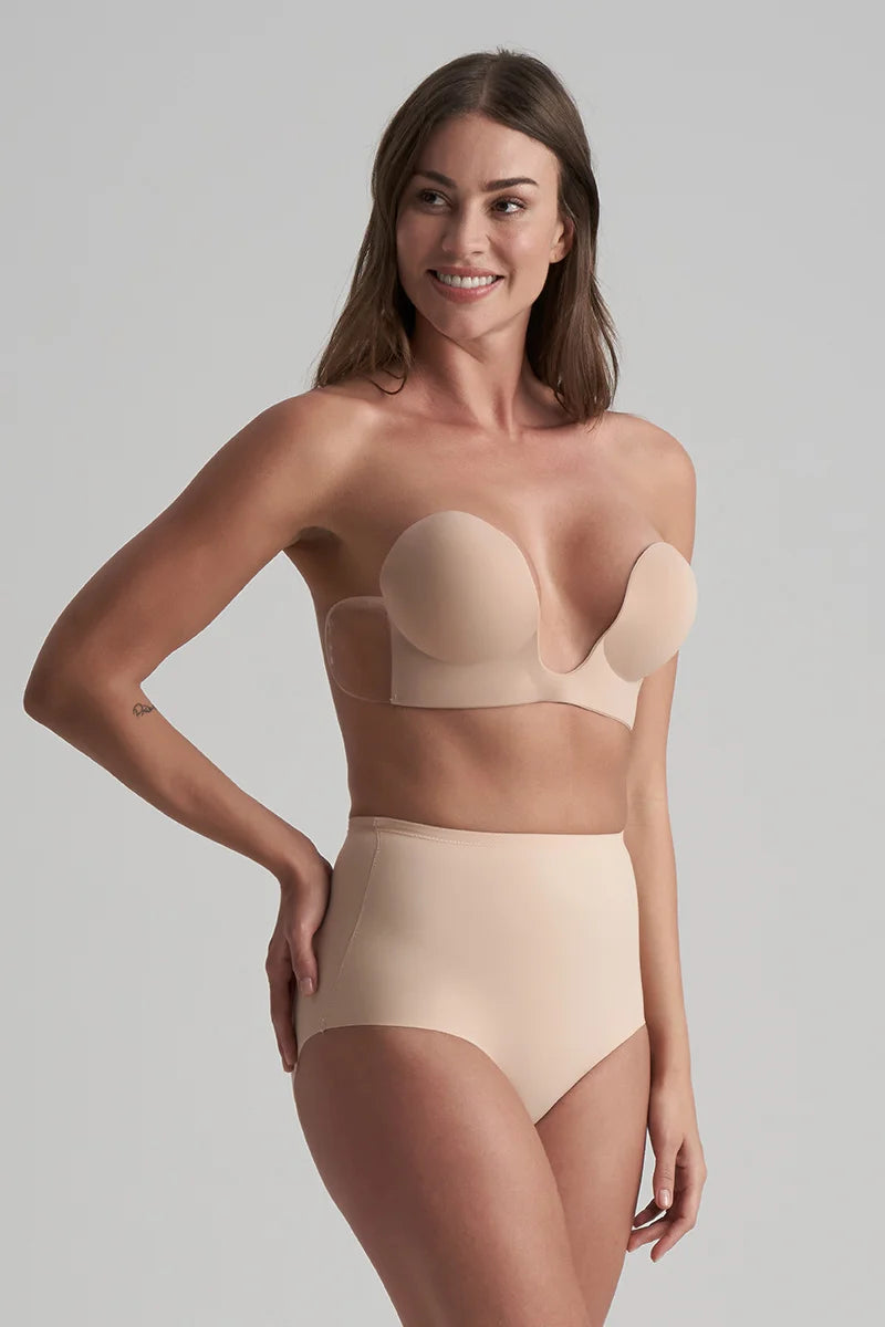 ByeBra - Adhesive Bras Seamless U-Style Bra Beige