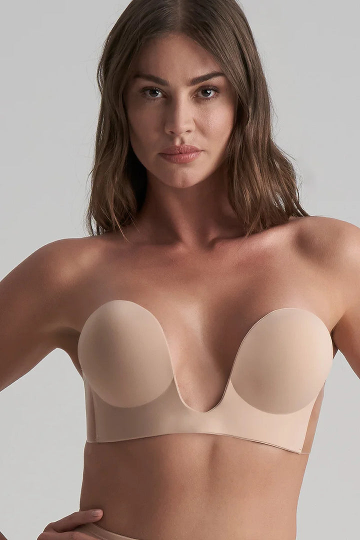 ByeBra - Adhesive Bras Seamless U-Style Bra Beige