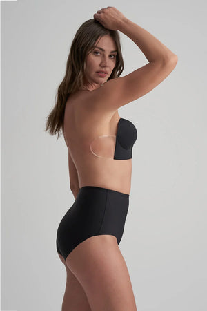 ByeBra - Adhesive Bras Seamless U-Style Bra Black