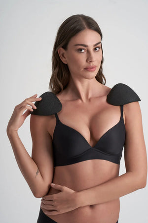 ByeBra - Special Solutions Shoulder Bra Pads Black