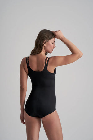 ByeBra - Smooth Essentials (Mid Support) Bodysuit Black