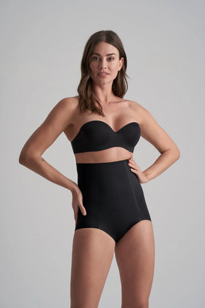 ByeBra - Smooth Essentials (Mid Support) High Waist Brief Black