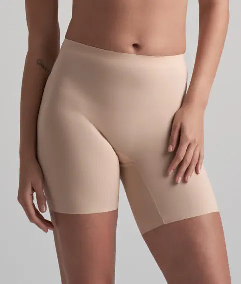 ByeBra - Smooth Essentials (Mid Support) Mid Waist Short Beige