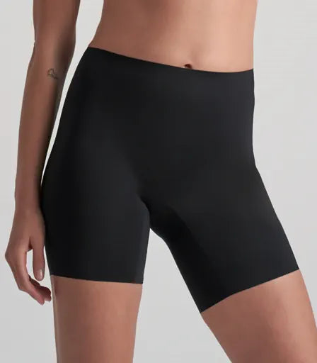 ByeBra - Smooth Essentials (Mid Support) Mid Waist Short Black