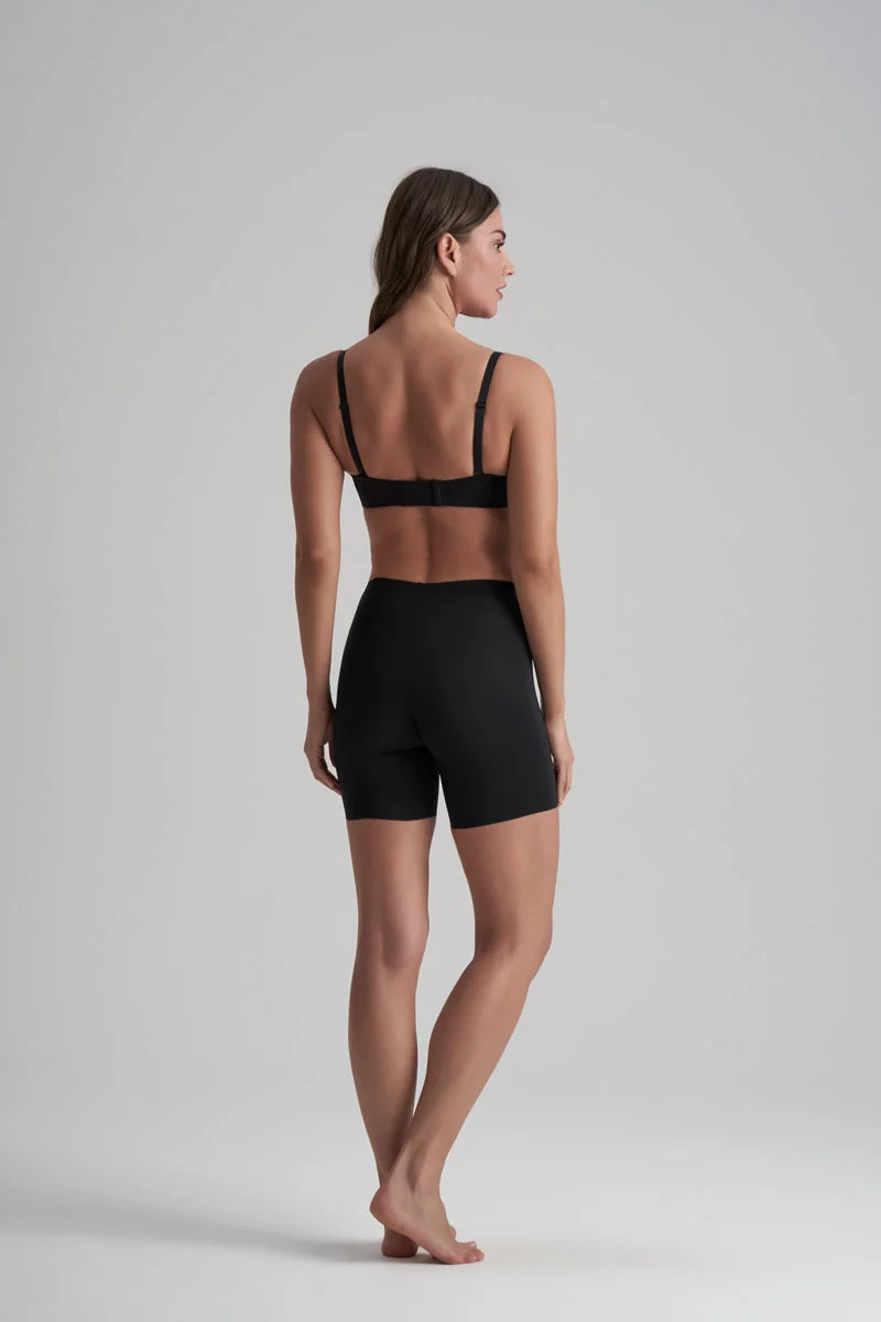 ByeBra - Smooth Essentials (Mid Support) Mid Waist Short Black