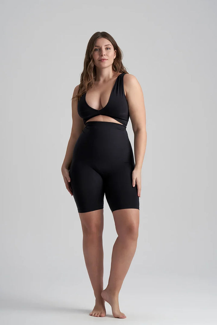 ByeBra - Seameless Shapewear (Strong Support) Soft Touch High Waist Short Black