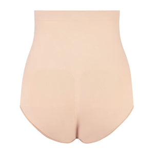 ByeBra - Seameless Shapewear (Strong Support) Soft Touch Mid Waist Brief Beige