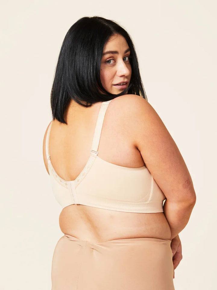 Sugar Candy - Basic Seamless Wire Free Bralette Beige