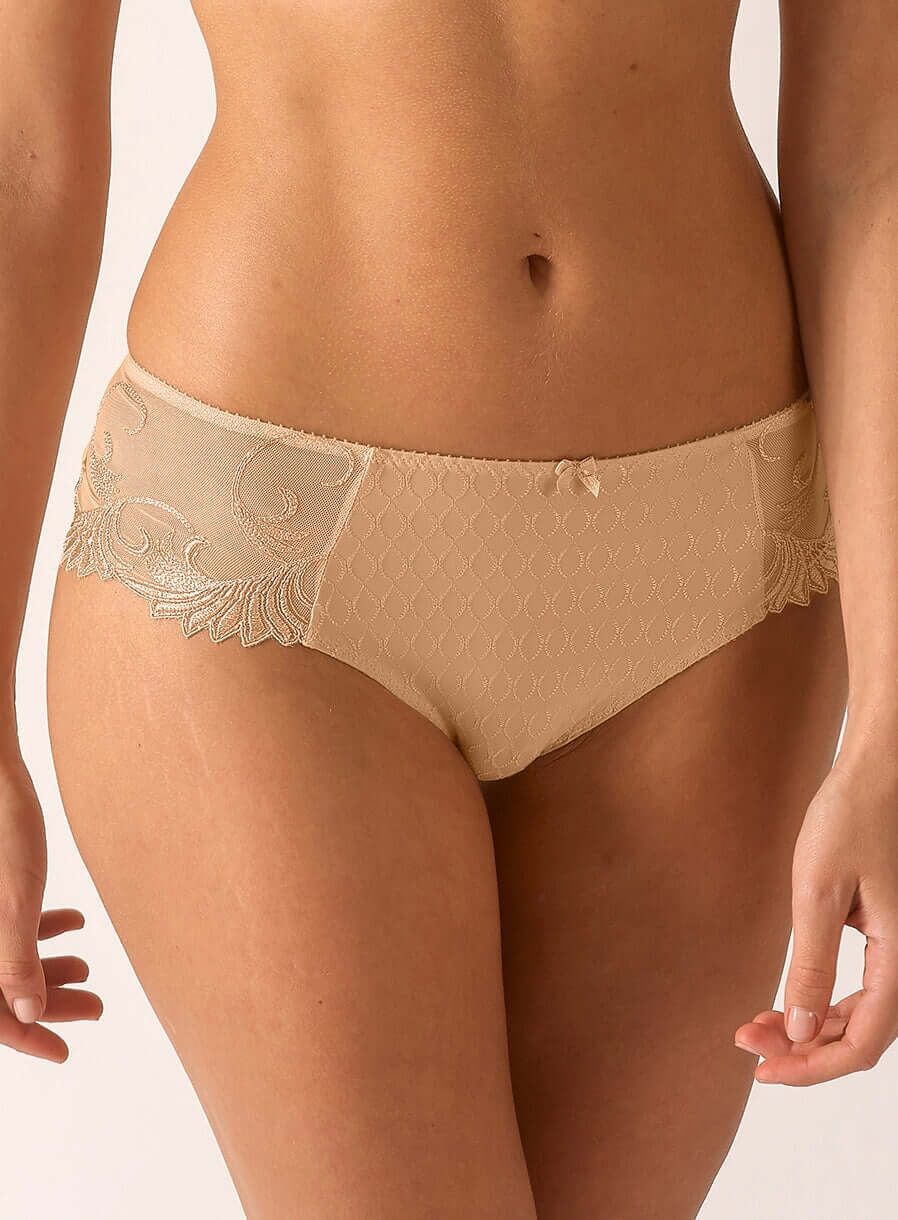 Shorty Microfibra Empreinte Thalia - Shorty Caramel Empreinte