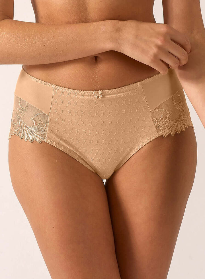 Empreinte - Thalia Braguita Alta De Microfibra Caramelo
