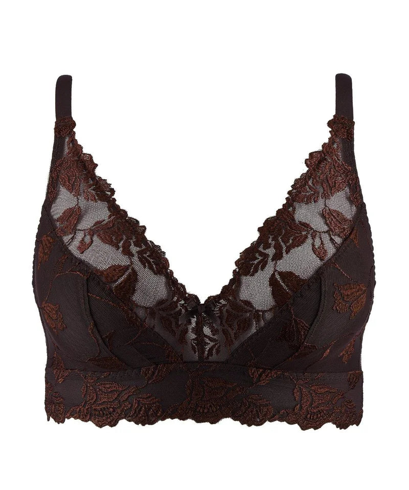 Aubade - Softessence Padded Triangle Bralette Espresso