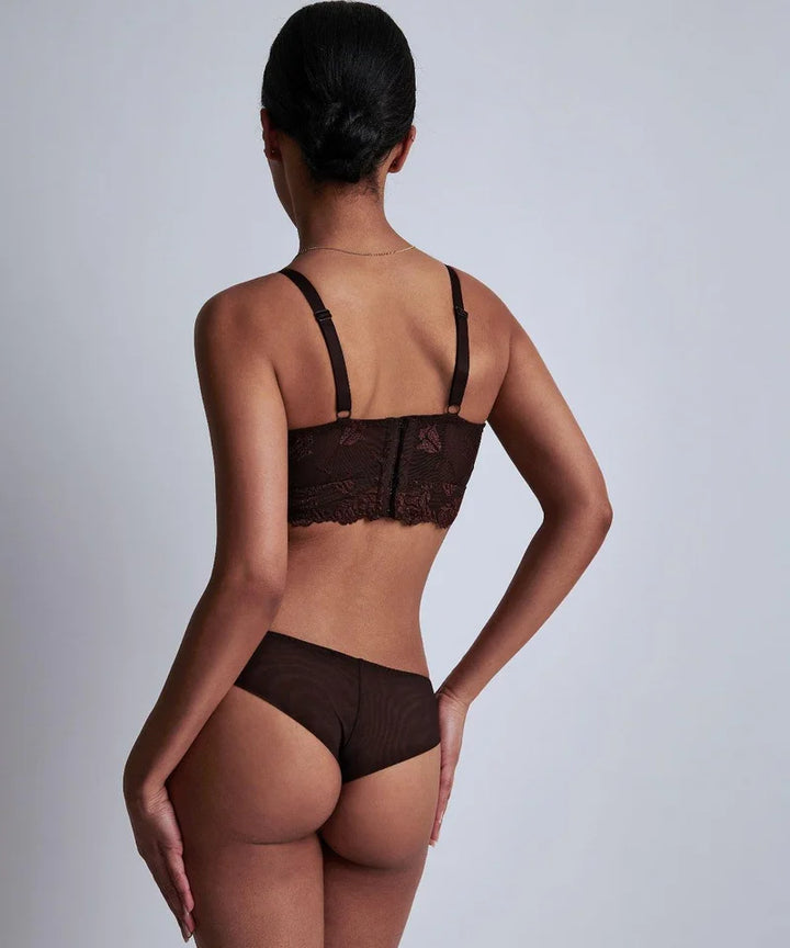 Aubade - Softessence Padded Triangle Bralette Espresso