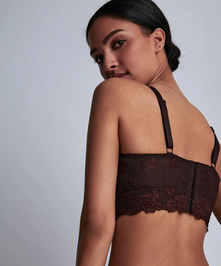 Aubade - Softessence Padded Triangle Bralette Espresso
