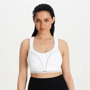 Shock Absorber - Ultimate Run Bra White/Silver