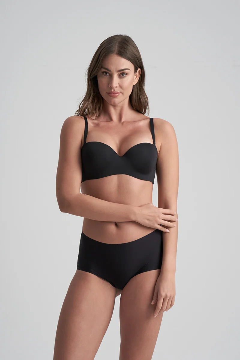 ByeBra - Uni Stretch (1-Size-Fits-Most) Uni Stretch Boxer Black