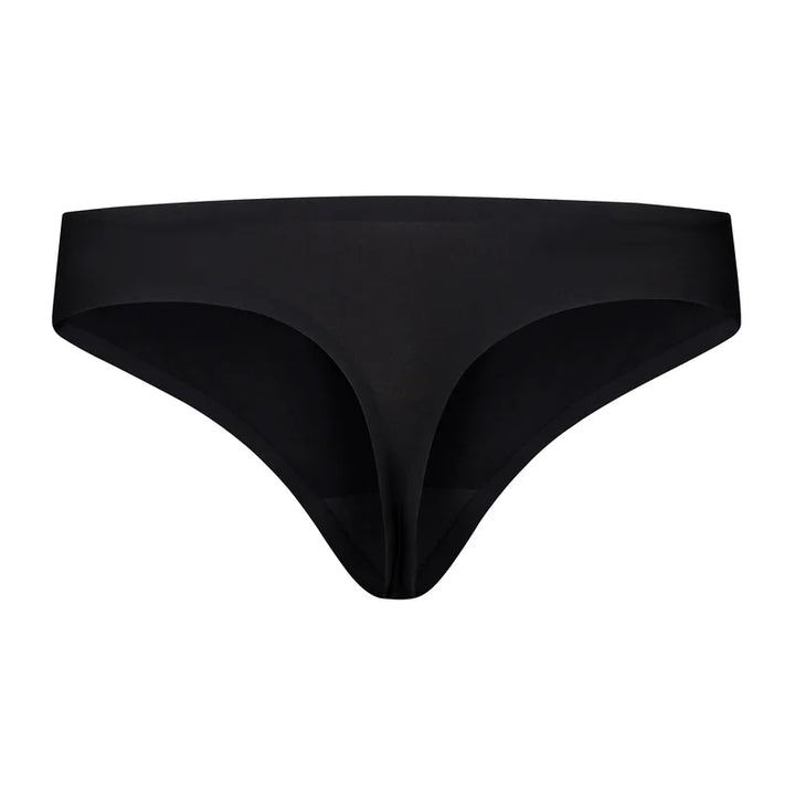 ByeBra - Uni Stretch (1-Size-Fits-Most) Uni Stretch Thong Black