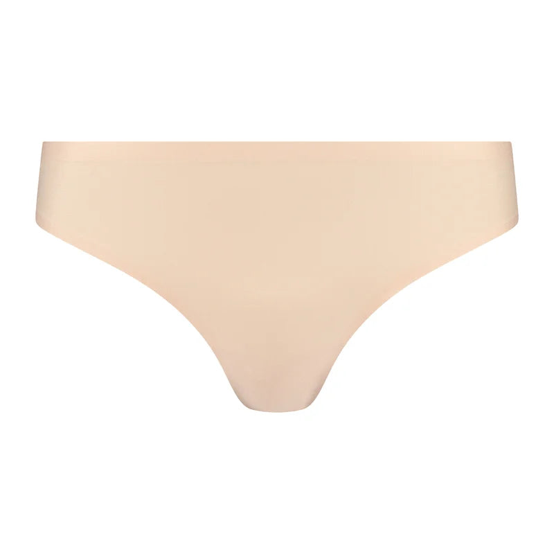 ByeBra - Uni Stretch (1-Size-Fits-Most) Uni Stretch Thong Beige